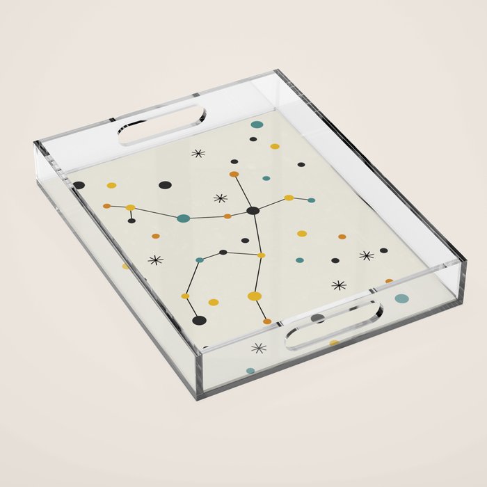 Andromeda Constellation Acrylic Tray Gallery Image 1