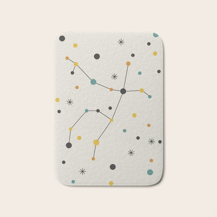 Andromeda Constellation Bath Mat Gallery Image 1
