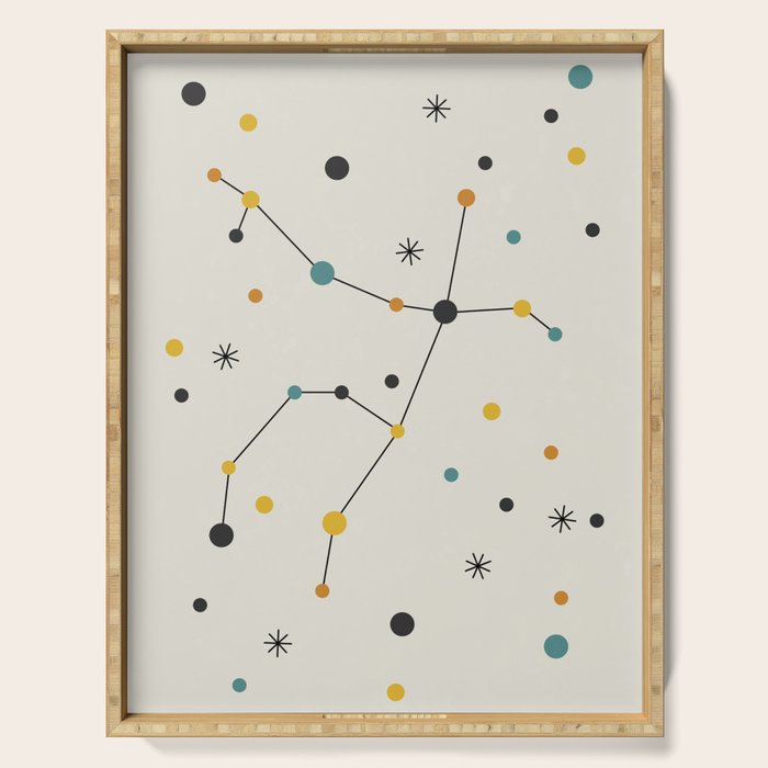 Andromeda Constellation Serving Tray Gallery Image 1