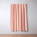 Simple Stripes Pattern - Pink  Window Curtain Gallery Image 3
