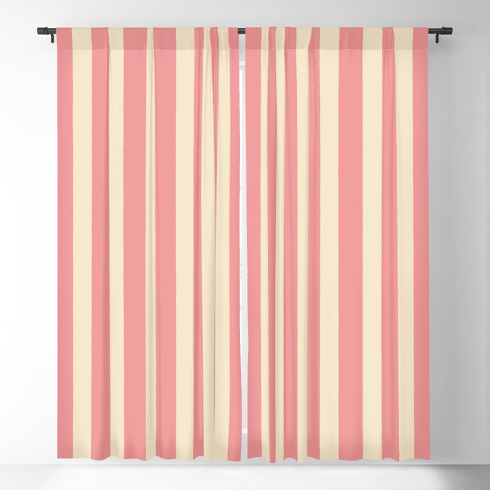 Simple Stripes Pattern - Pink  Window Curtain Gallery Image 5