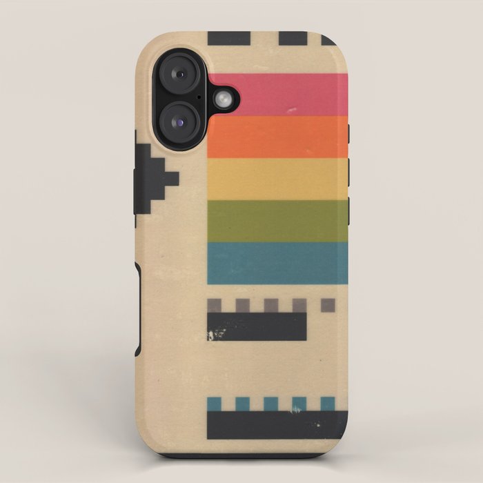 VHS Pixels iPhone Case Gallery Image 1