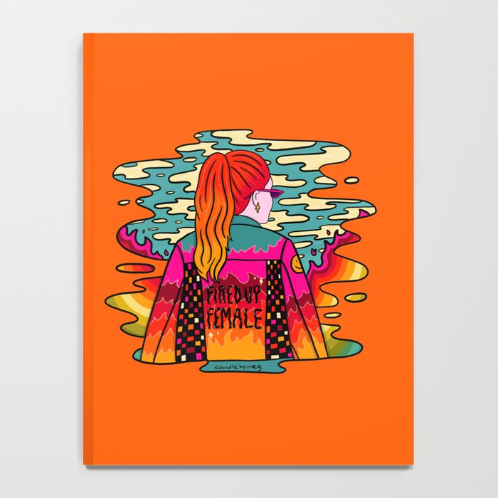 Fired Up Female Notebook Gallery Image 4