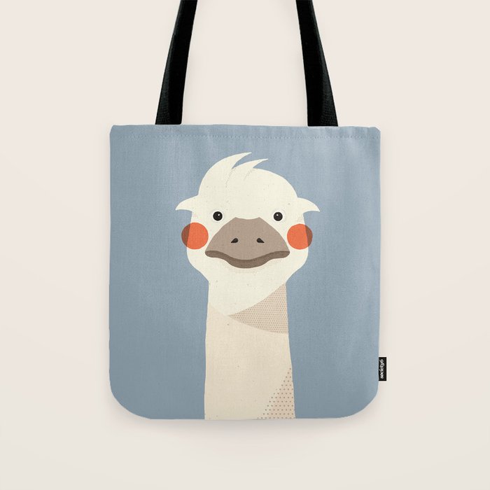 Emu, Animal Portrait Tote Bag Gallery Image 1