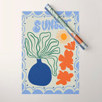 Sunset Wrapping Paper Gallery Image 1