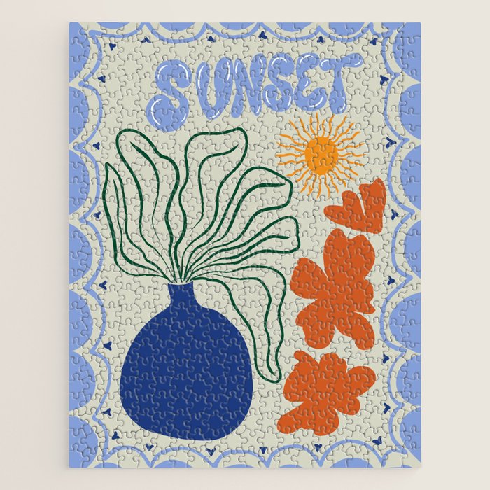 Sunset Jigsaw Puzzle Gallery Image 1