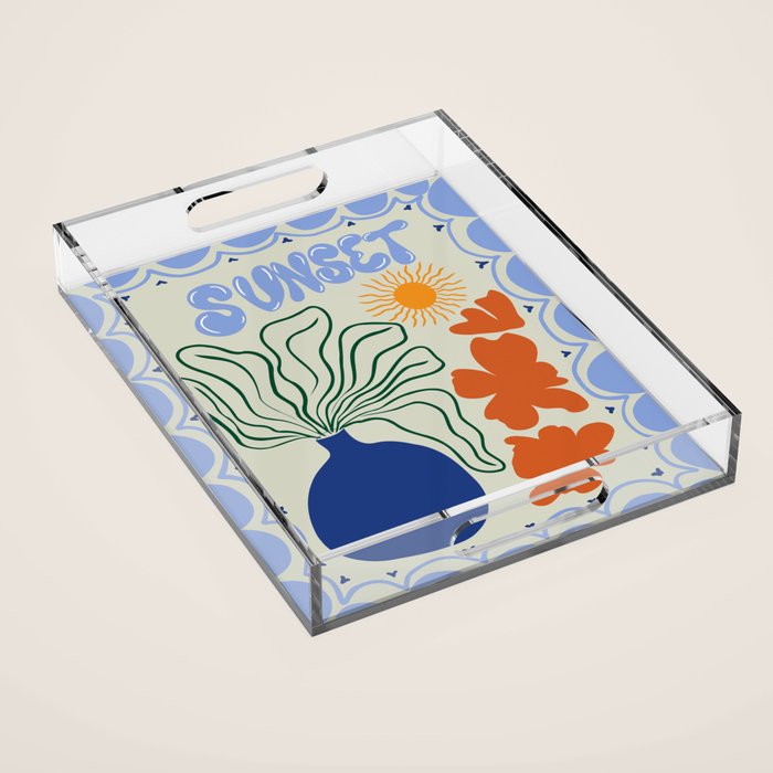 Sunset Acrylic Tray Gallery Image 1