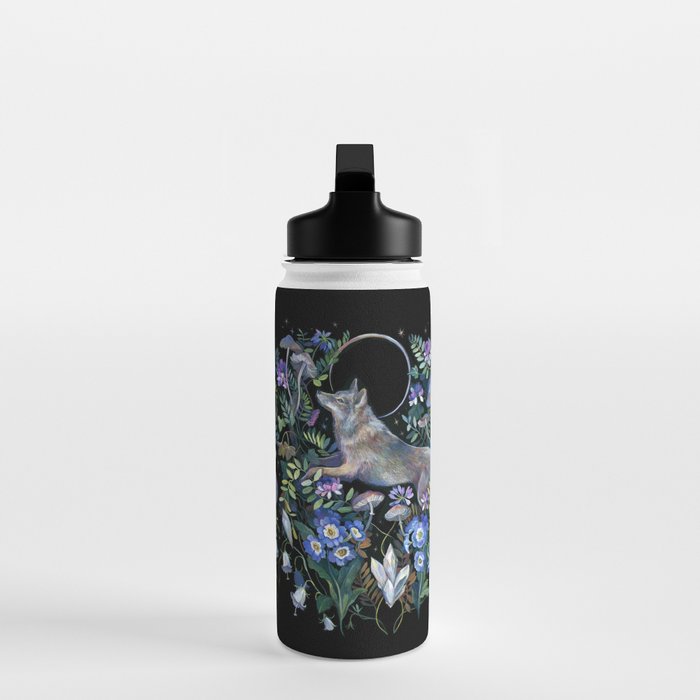 Moon Wolf Water Bottle Gallery Image 3