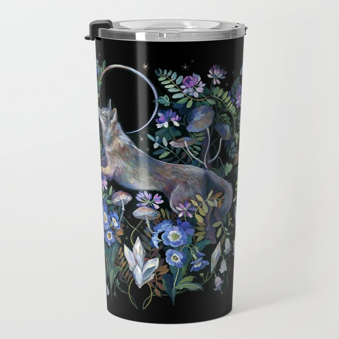 Moon Wolf Travel Mug Gallery Image 3