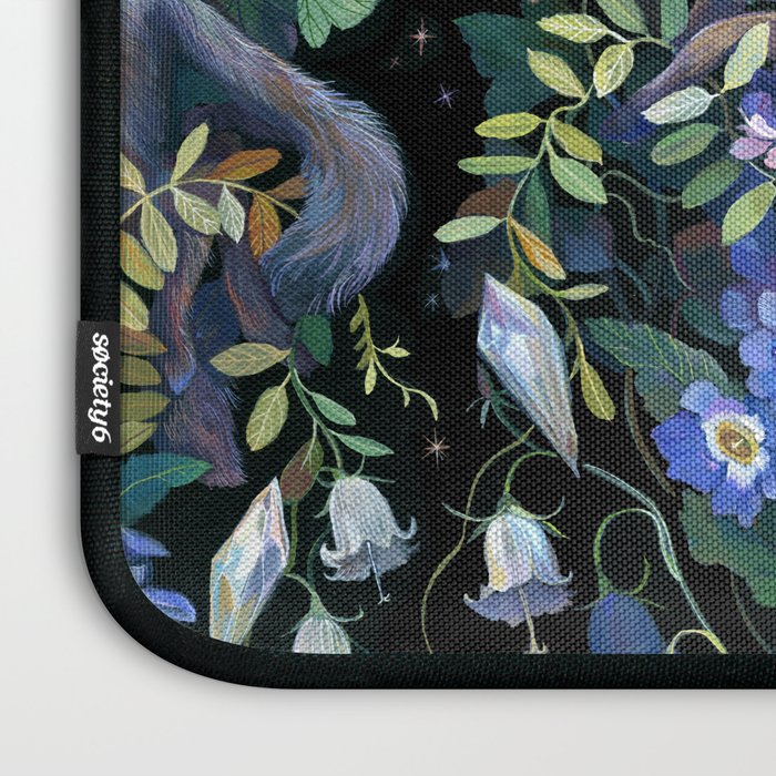 Moon Wolf Laptop Sleeve Gallery Image 3