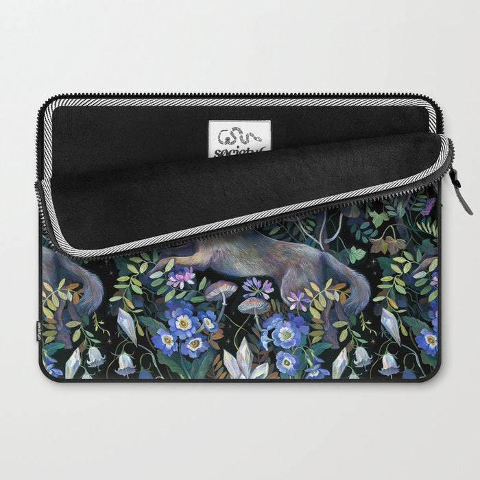 Moon Wolf Laptop Sleeve Gallery Image 2