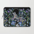 Moon Wolf Laptop Sleeve Gallery Image 1