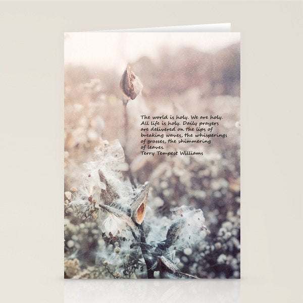 The World is Holy Stationery Card Gallery Image 2