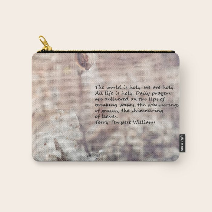 The World is Holy Carry All Pouch Gallery Image 1