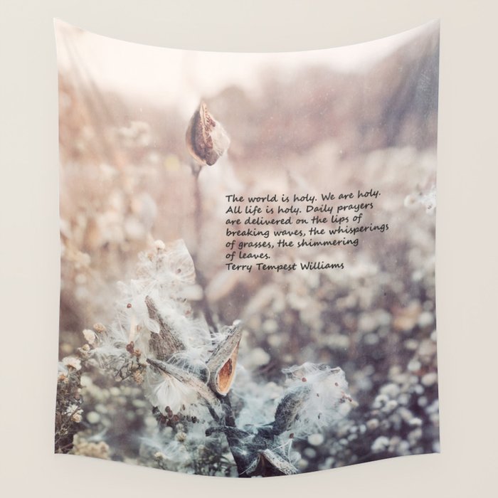 The World is Holy Wall Tapestry Gallery Image 4