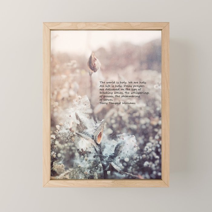 The World is Holy Mini Art Print Gallery Image 1