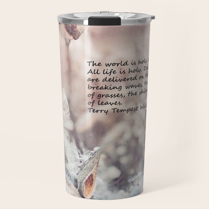 The World is Holy Travel Mug Gallery Image 1