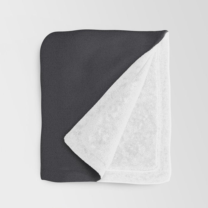 Meness - Classic Minimal Dark Retro Summer Stripes Throw Blanket Gallery Image 3