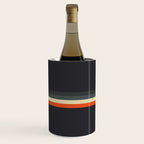 Meness - Classic Minimal Dark Retro Summer Stripes Wine Chiller Gallery Image 2