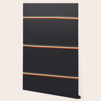 Meness - Classic Minimal Dark Retro Summer Stripes Wallpaper Gallery Image 2