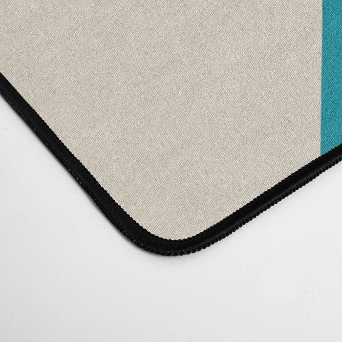Modern Geometric flowers pattern Desk Mat Gallery Image 4