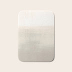 Beige and Taupe Horizon Minimalist Abstract Landscape Bath Mat Gallery Image 1