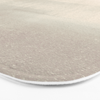 Beige and Taupe Horizon Minimalist Abstract Landscape Bath Mat Gallery Image 3