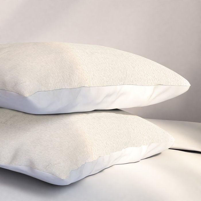 Beige and Taupe Horizon Minimalist Abstract Landscape Pillow Sham Gallery Image 3