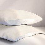 Beige and Taupe Horizon Minimalist Abstract Landscape Pillow Sham Gallery Image 3