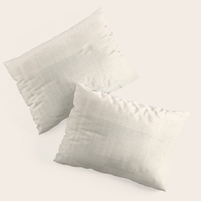 Beige and Taupe Horizon Minimalist Abstract Landscape Pillow Sham Gallery Image 1