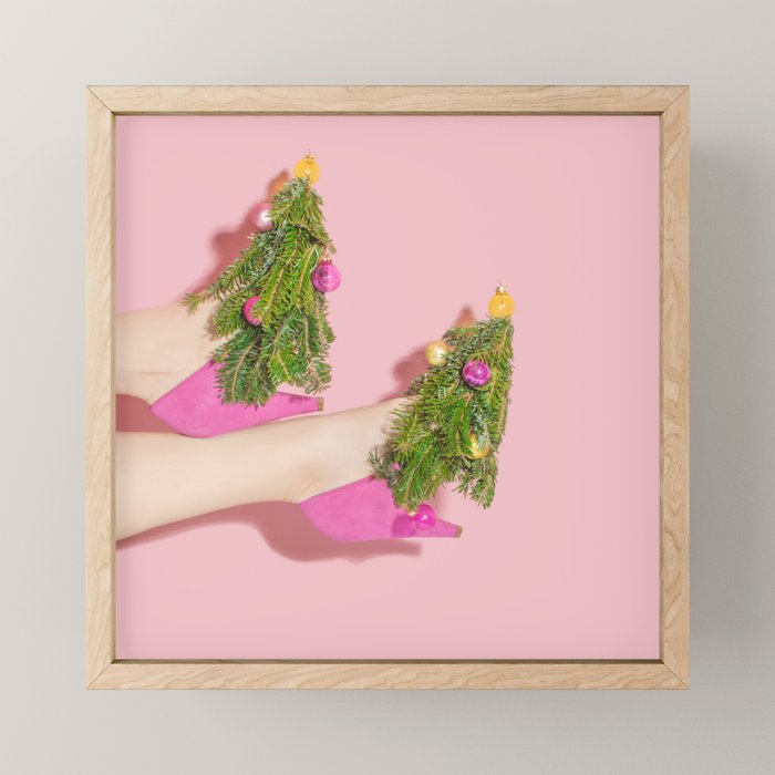 Deck the Heels Mini Art Print Gallery Image 1