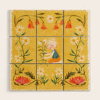 Evie Loves to Garden Wood Wall Art Gallery Image 1