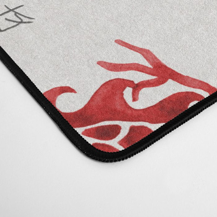 Chinese Dragon - Crimson Palette Desk Mat Gallery Image 4