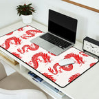 Chinese Dragon - Crimson Palette Desk Mat Gallery Image 2