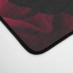 Vintage & Shabby Chic - Dark Red Antique Night Roses Botanical Garden Desk Mat Gallery Image 4