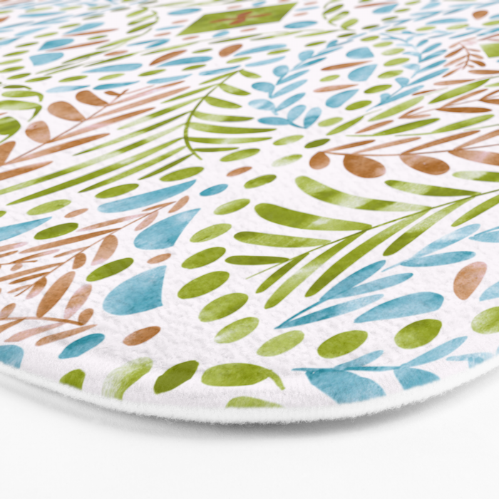 Natural Foliage Fusion G Bath Mat Gallery Image 3