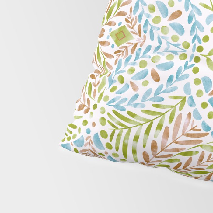 Natural Foliage Fusion G Pillow Sham Gallery Image 4