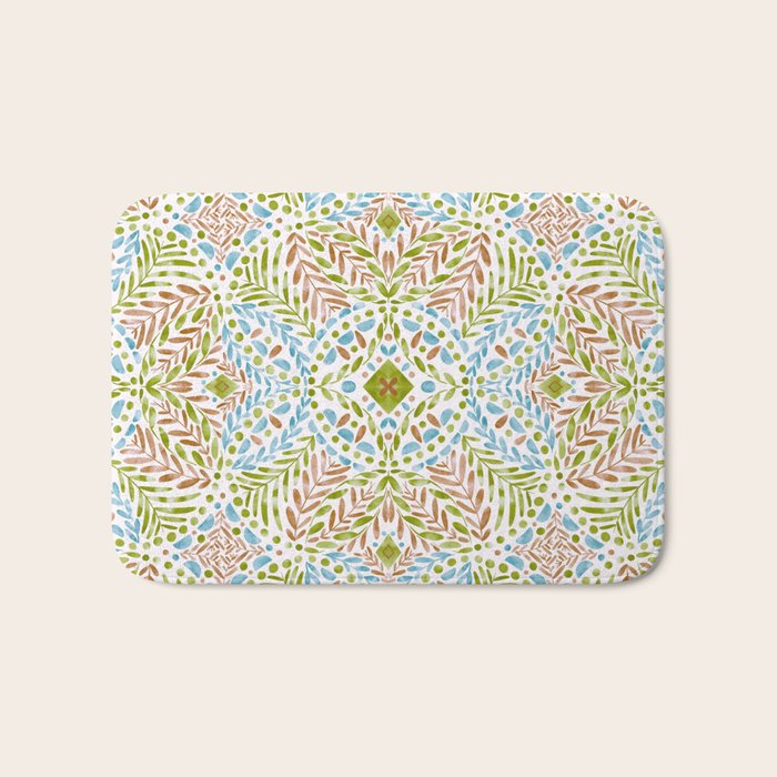 Natural Foliage Fusion G Bath Mat Gallery Image 1