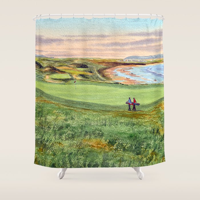 Ballybunion Golf Course County Kerry Ireland 10th Green Shower Curtain Gallery Image 1
