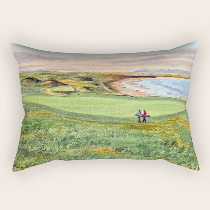 Ballybunion Golf Course County Kerry Ireland 10th Green Rectangular Pillow Gallery Image 1