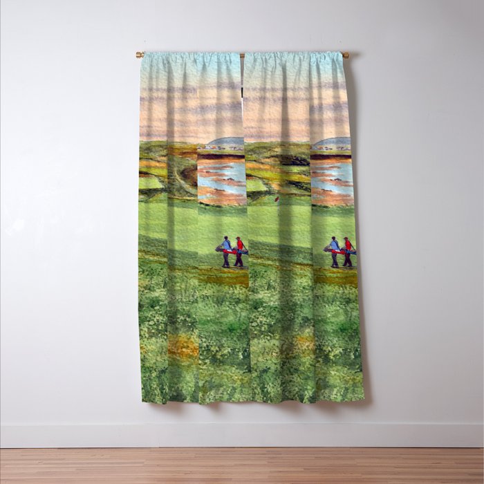 Ballybunion Golf Course County Kerry Ireland 10th Green Window Curtain Gallery Image 3