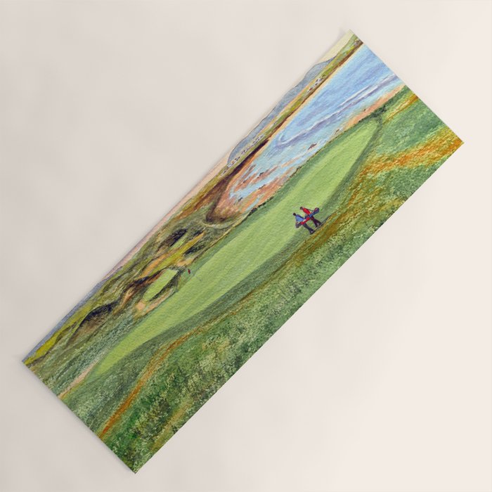 Ballybunion Golf Course County Kerry Ireland 10th Green Yoga Mat Gallery Image 1