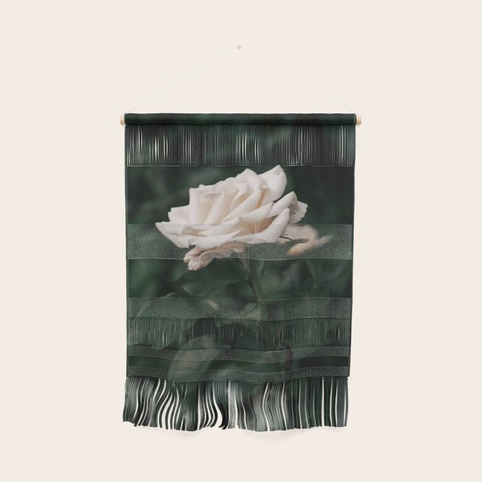 White Rose Wall Hanging Gallery Image 1