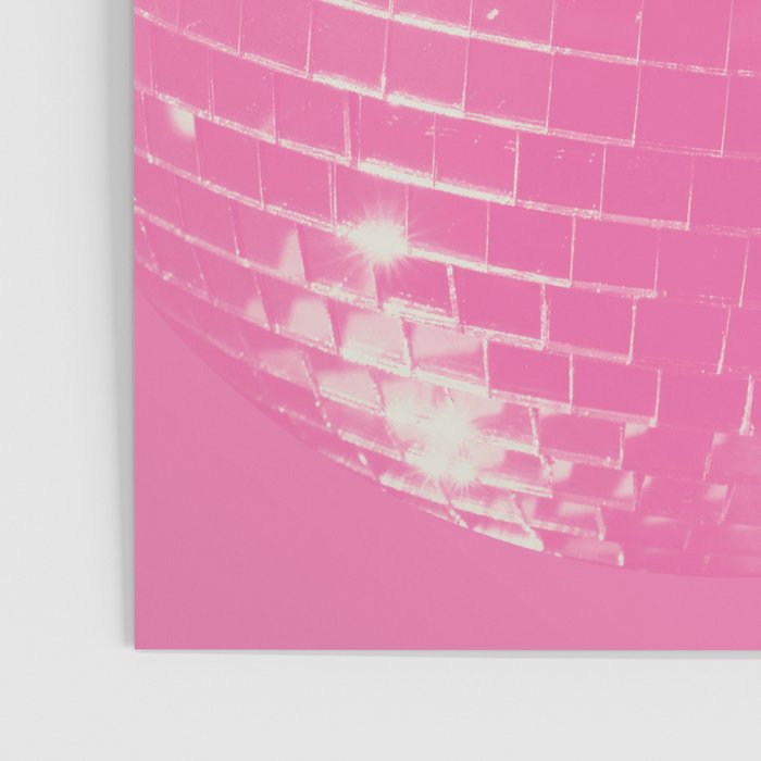 Pink Disco Ball Poster Gallery Image 3