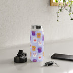 Lucky Waving Kitty Cat Maneki Neko Water Bottle Gallery Image 4
