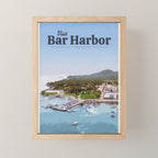 Visit Bar Harbor Mini Art Print Gallery Image 1