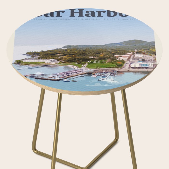 Visit Bar Harbor Side Table Gallery Image 2