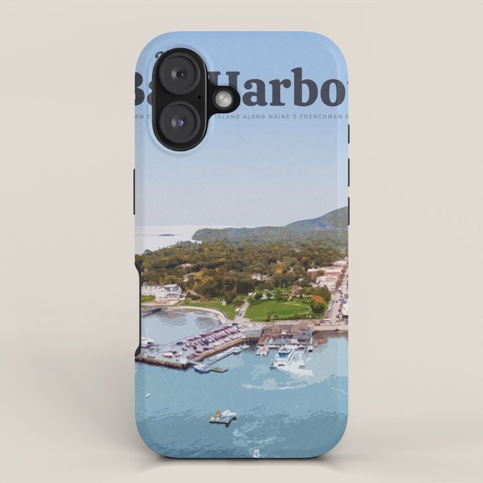 Visit Bar Harbor iPhone Case Gallery Image 1