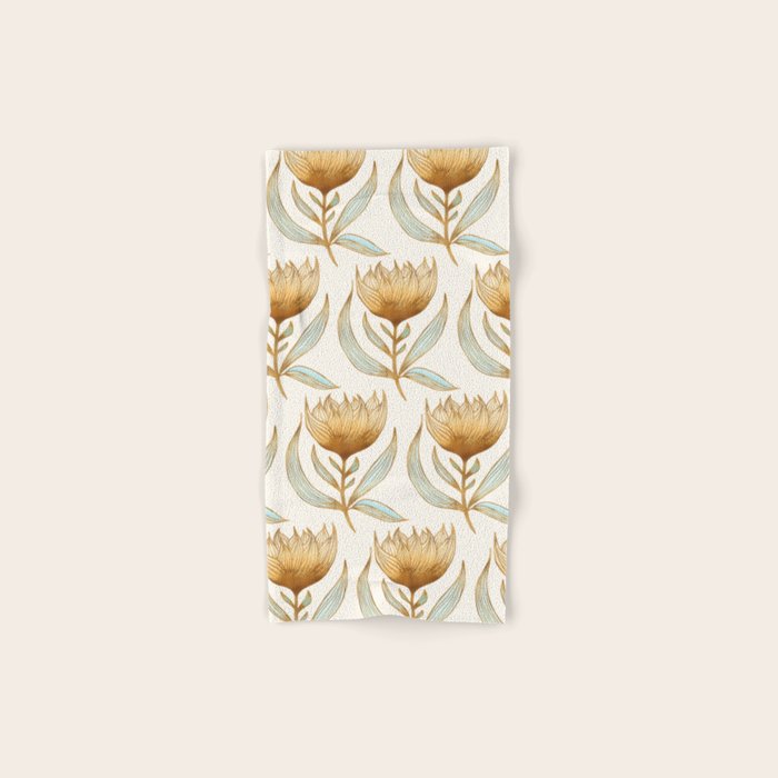 Bohemian Sunflower Pattern Towels Gallery Image 1