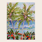 Palm Trees by Karen Fields Poster Gallery Image 4